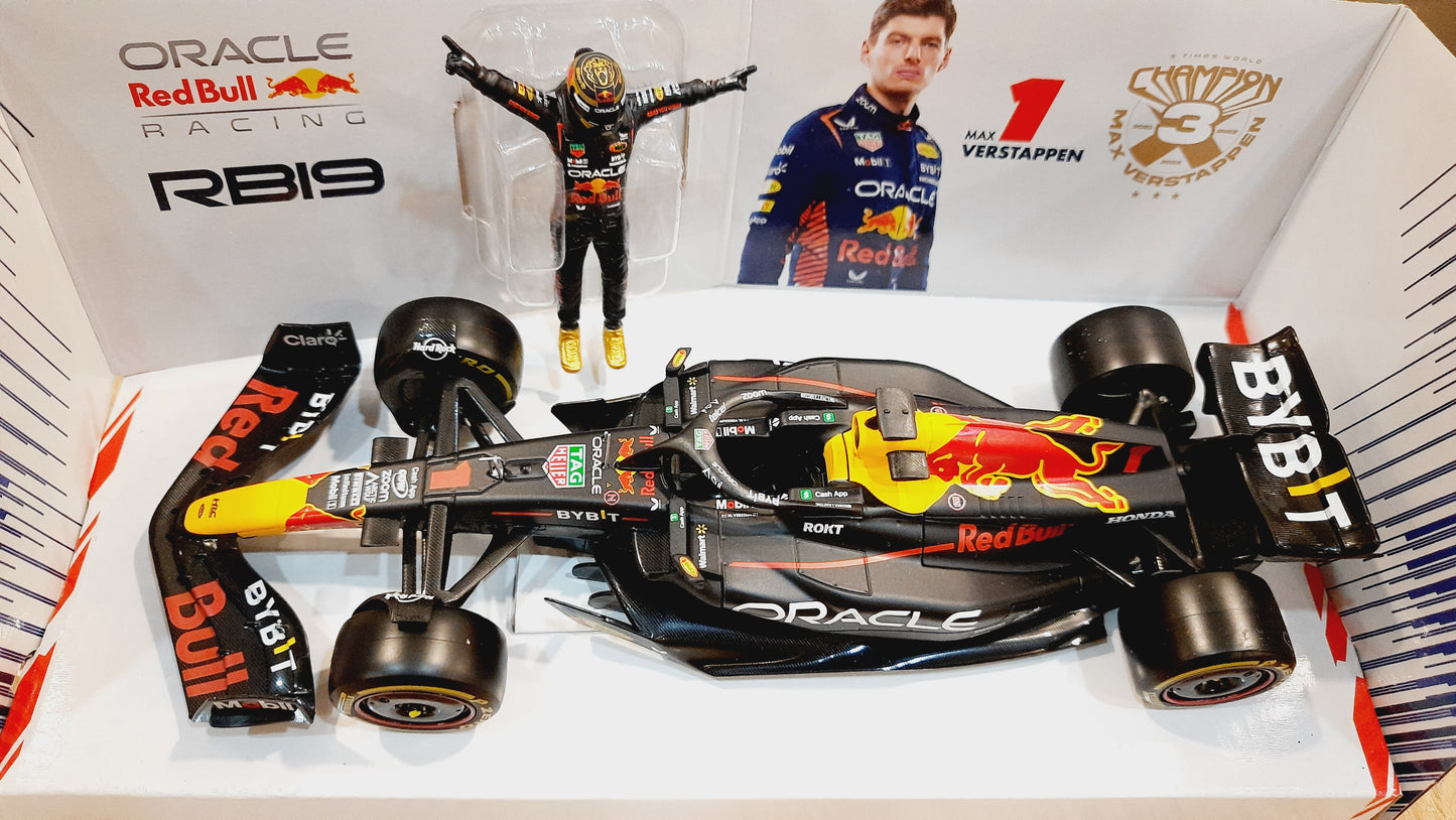 Bburago Oracle Redbull F1 RB19 Diecast Scale Model 1:24