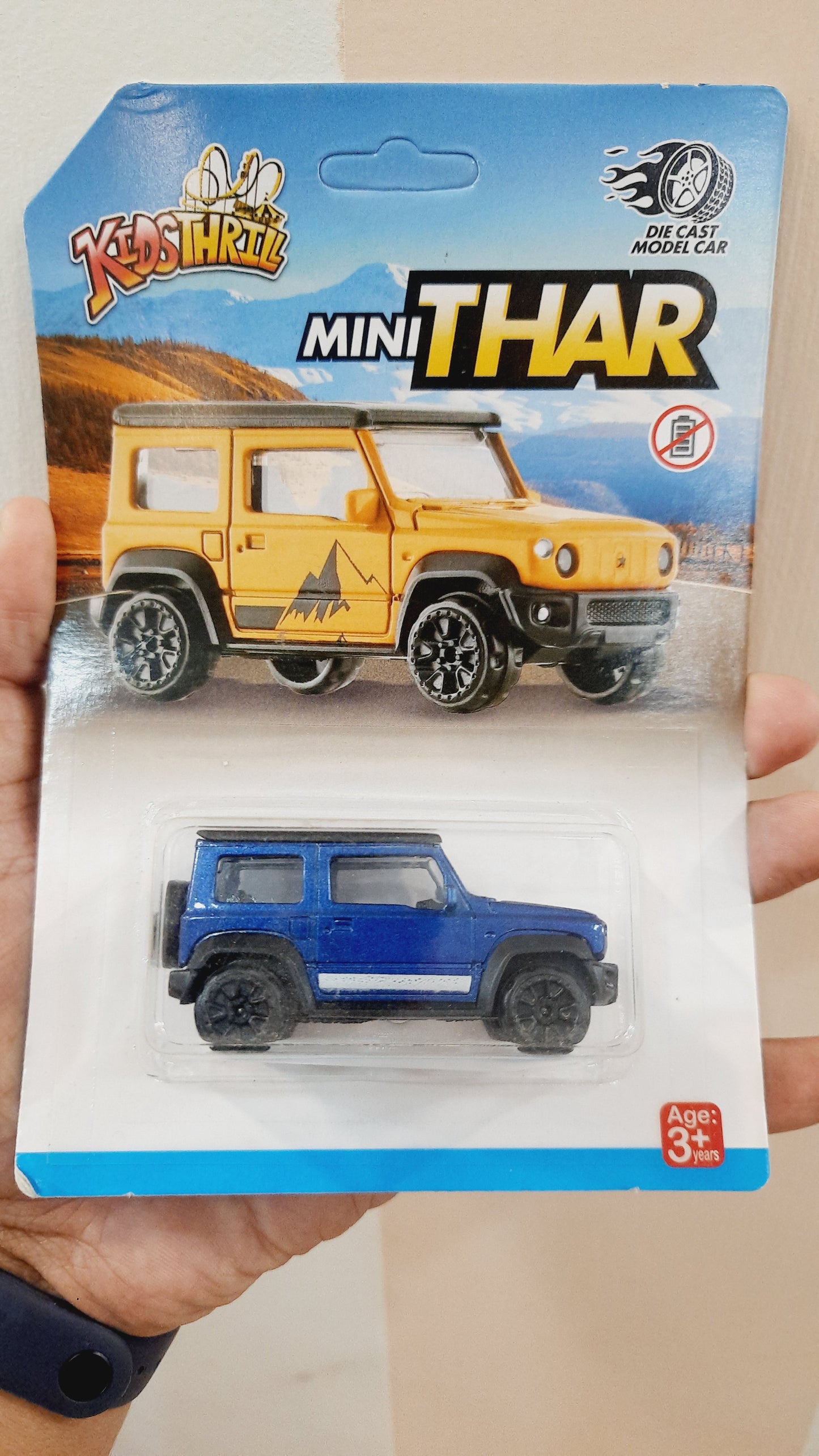 Kidsthrill Mini Thar Die cast Scale Model
