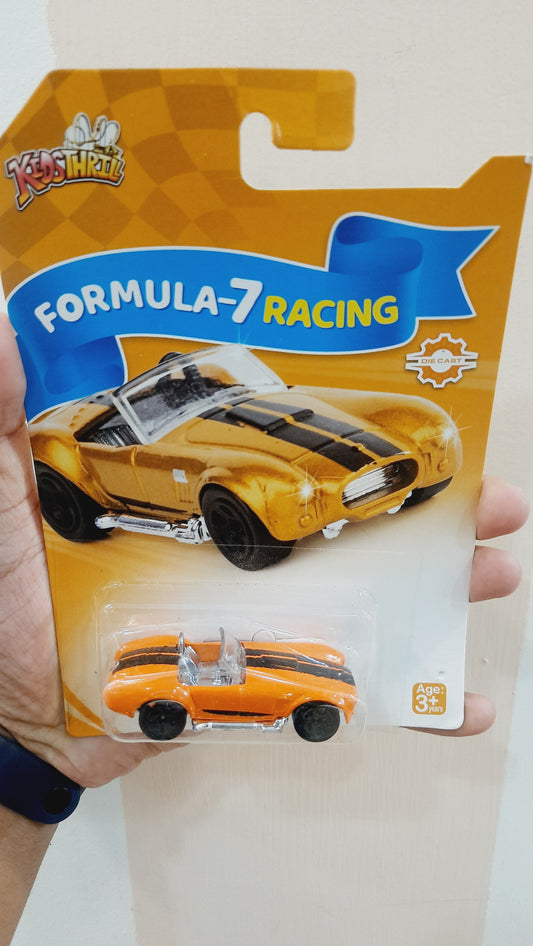 Kidsthrill Formula 7 Racing Shelby Cobra Die cast Scale Model