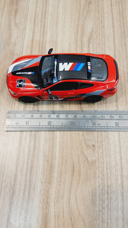 Kinsmart BMW M8 Competition Coupe Livery Edition Diecast Scale Model 1:38