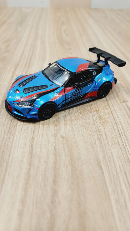 Kinsmart Toyota Gr Supra Racing Concept Livery Edition Diecast Scale Model 1:36