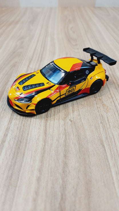 Kinsmart Toyota Gr Supra Racing Concept Livery Edition Diecast Scale Model 1:36