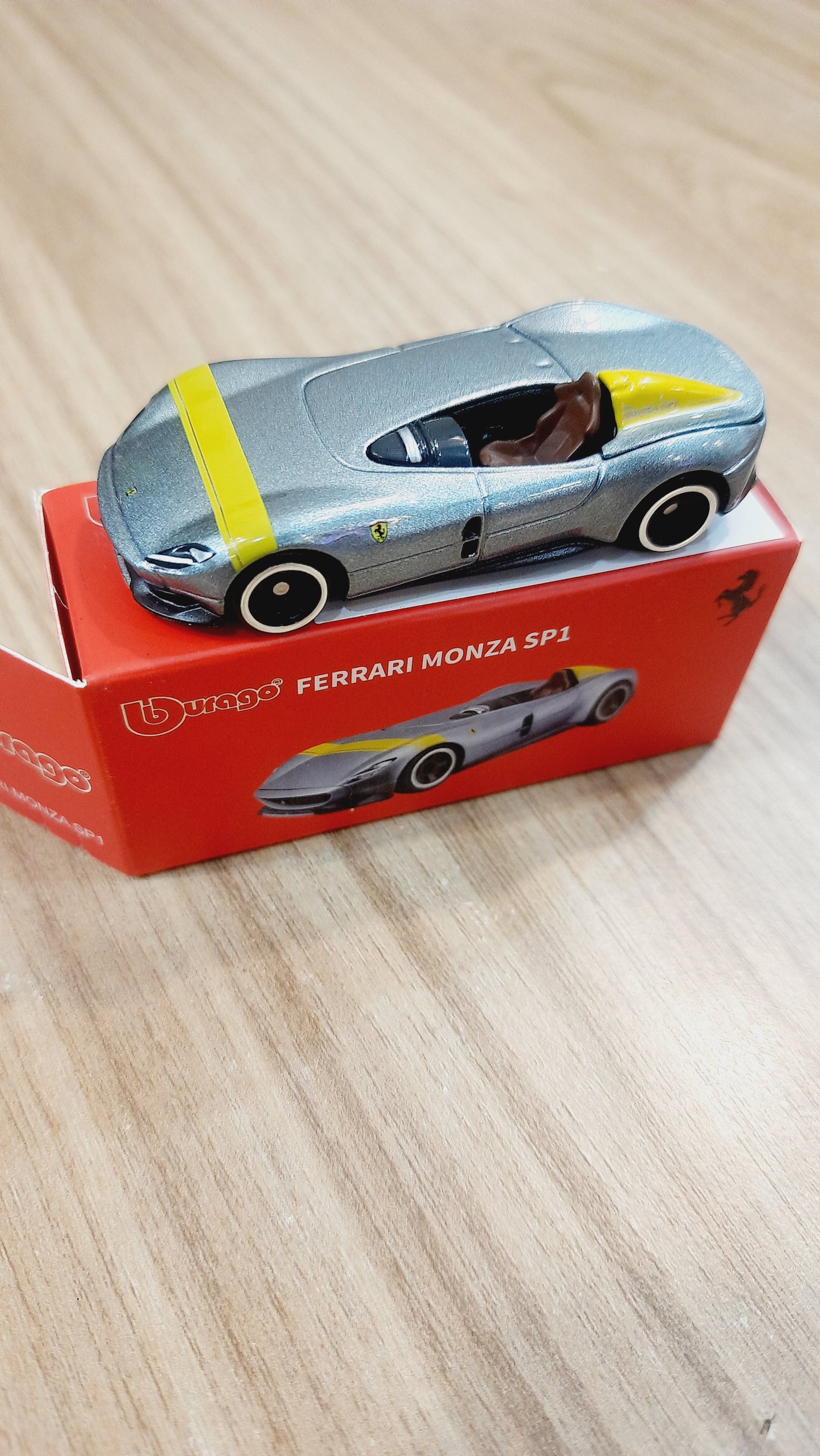 Bburago Ferrari Monza SP1 1:64 Licensed Diecast Scale Model Car