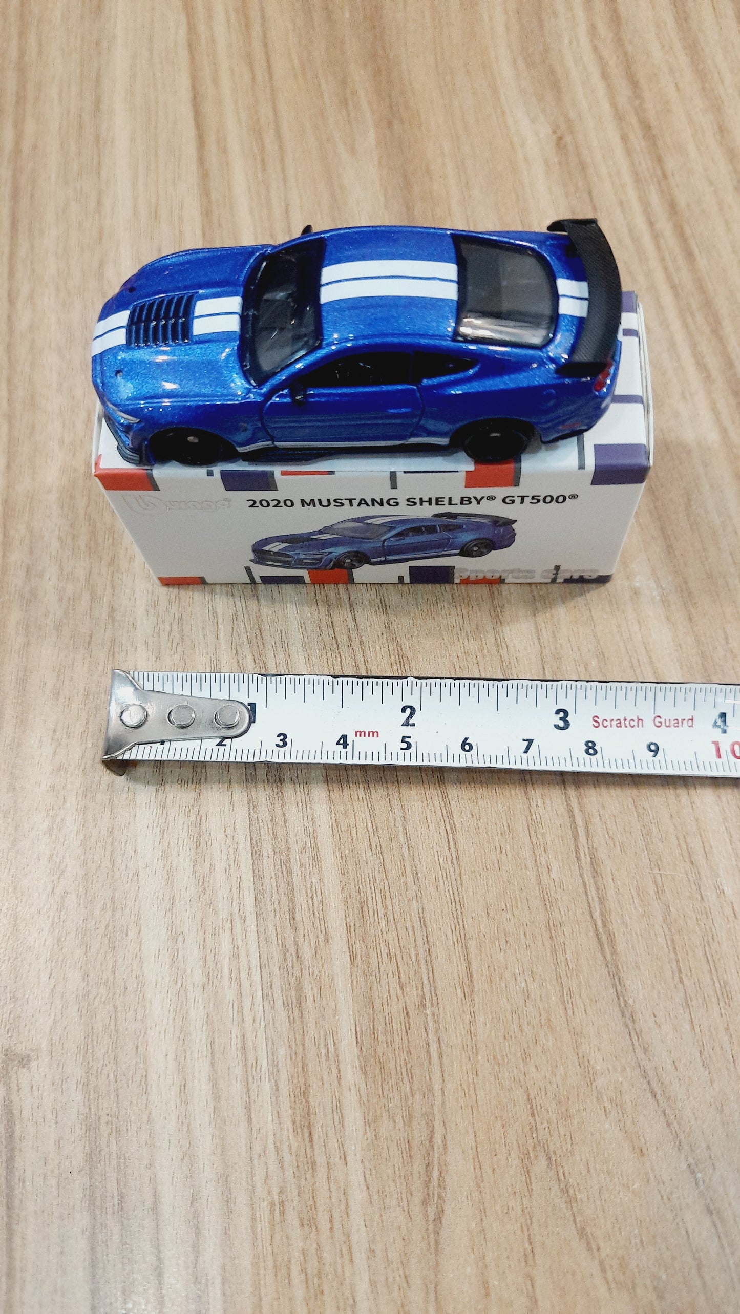 Bburago 2020 Mustang Shelby GT500 1:64 Diecast Model Car – Licensed Ford Mustang Toy | Buy Online India