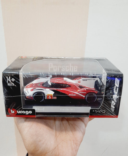 Bburago Porsche 963 1:43 Diecast Scale Model Car
