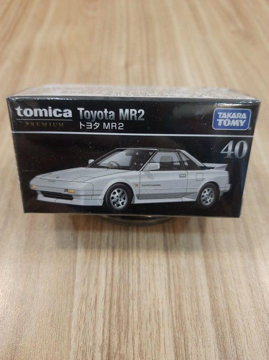 Tomica Premium 40 Toyota MR2- TAKARA TOMY - Diecast Scale Model Car
