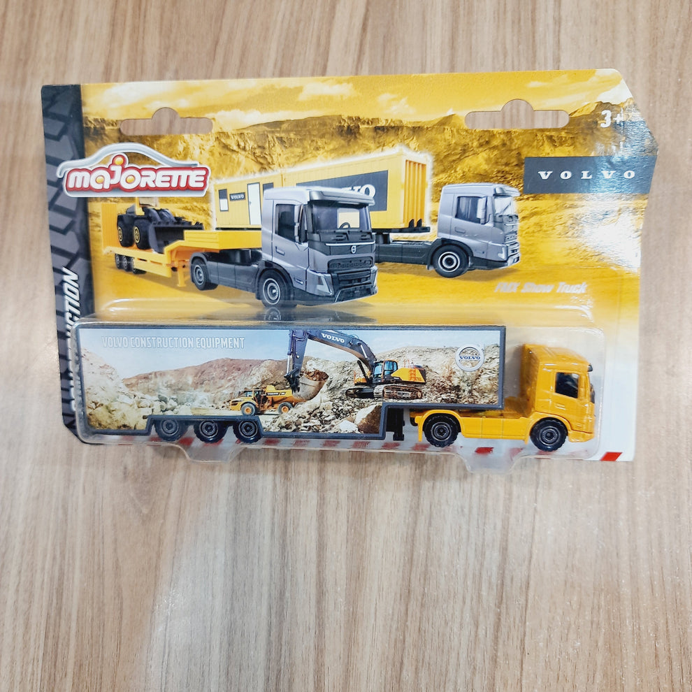 Majorette Construction Volvo FMX Show Truck Construction Equipment diecast main image 1