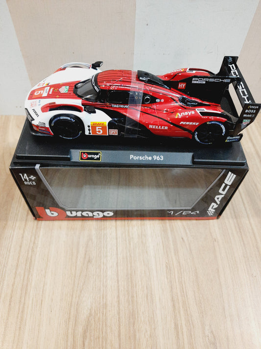 Bburago Porsche 963 Diecast Scale Model 1:24