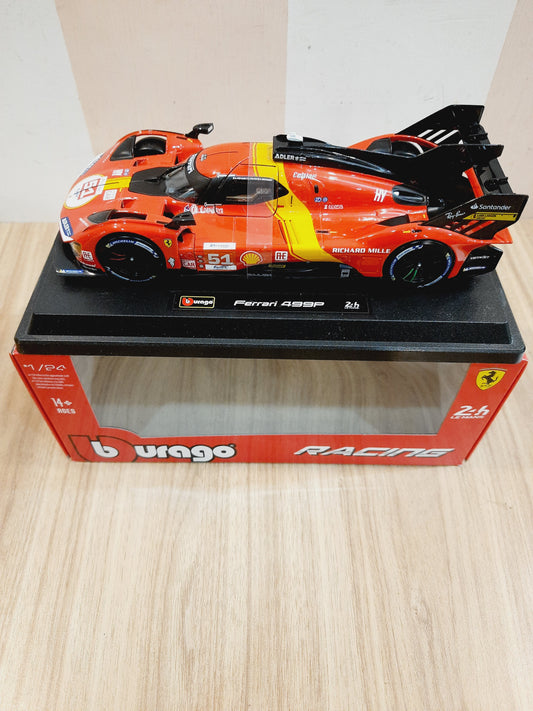 Bburago Ferrari 499P Diecast Scale Model 1:24