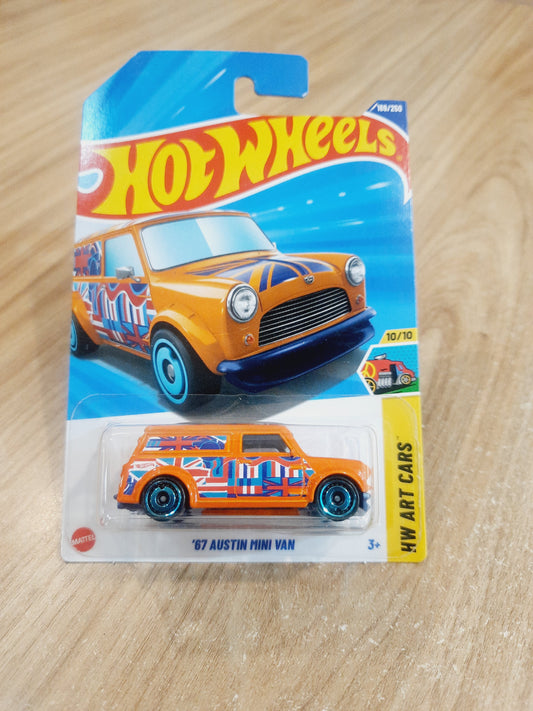 Hot Wheels 67 Austin Mini Van