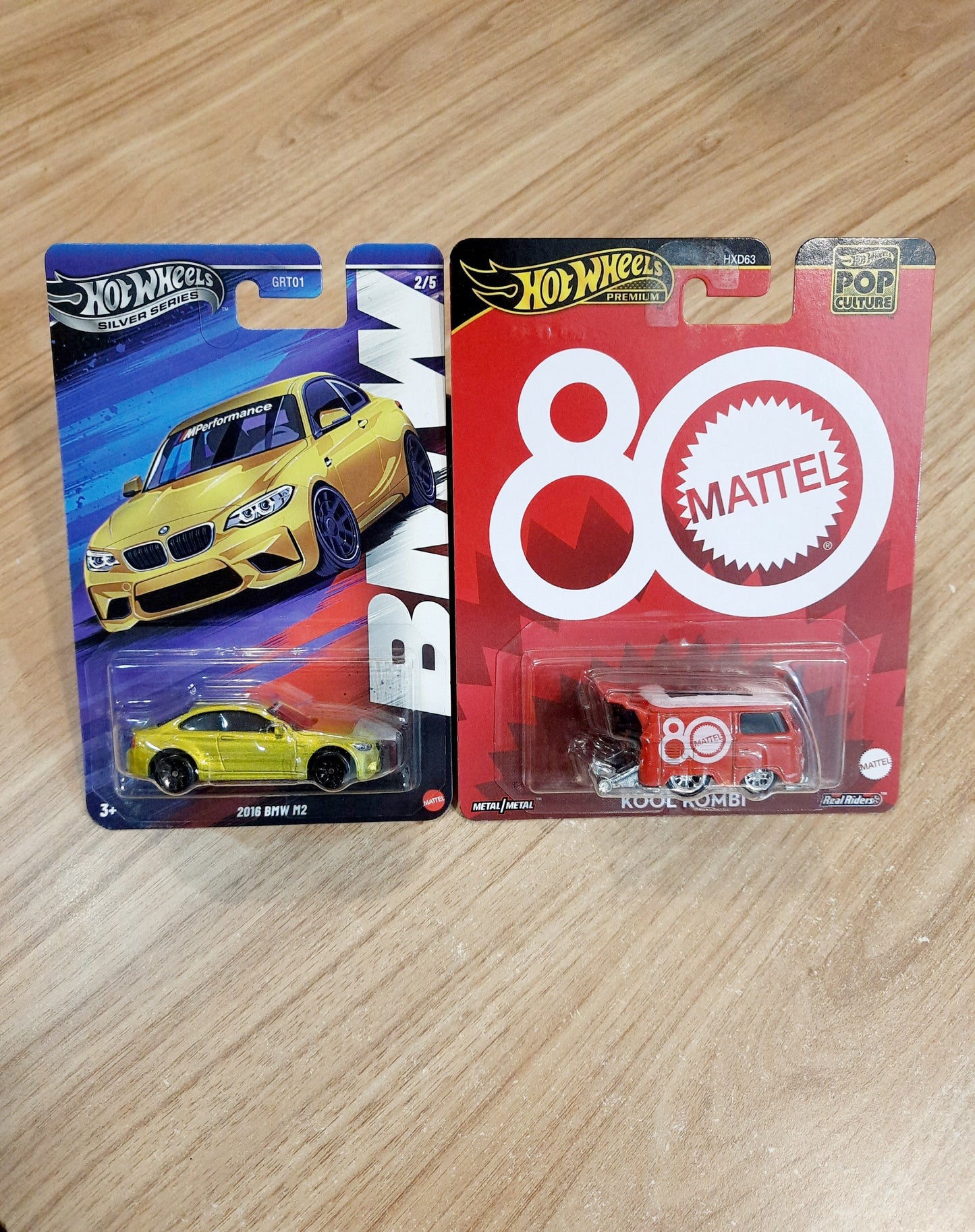 Hot Wheels 2016 BMW M2 & Kool Kombi (combo pack of 2)