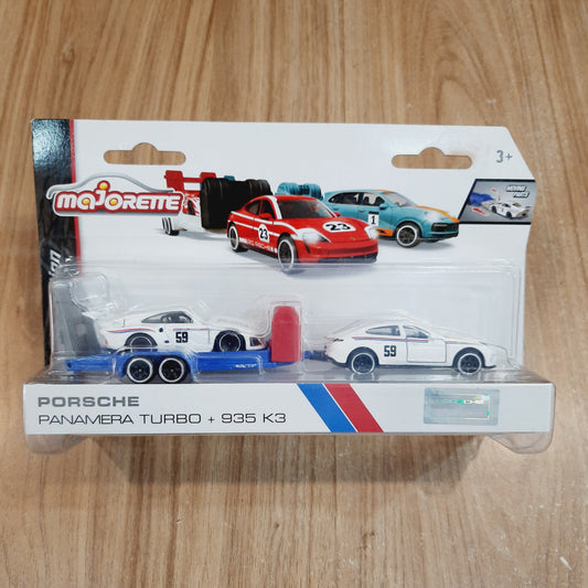 Majorette Porsche Panamera Turbo & 935 K3 Diecast Scale Model