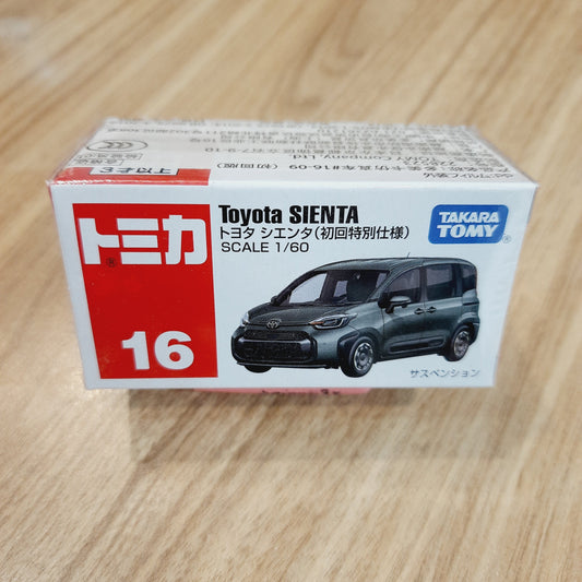Tomica Toyota Sienta 1:60 Licensed Diecast Scale Model