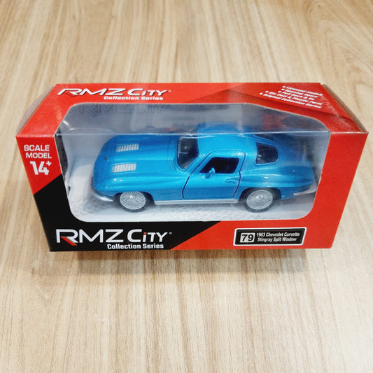 RMZ City 1963 Chevrolet Corvete Stringray Split Window Diecast Scale Model