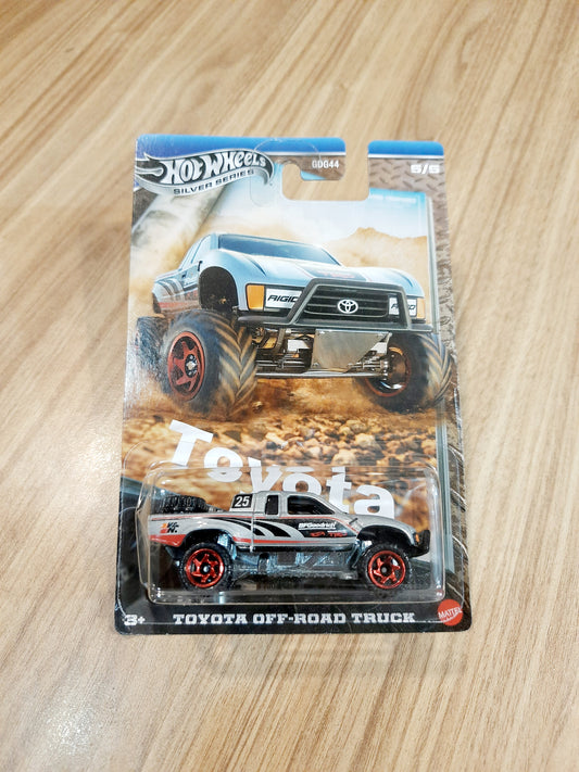 (Card Bent) Hot Wheels Toyota Off Road Truck Silver Series (GDG44)