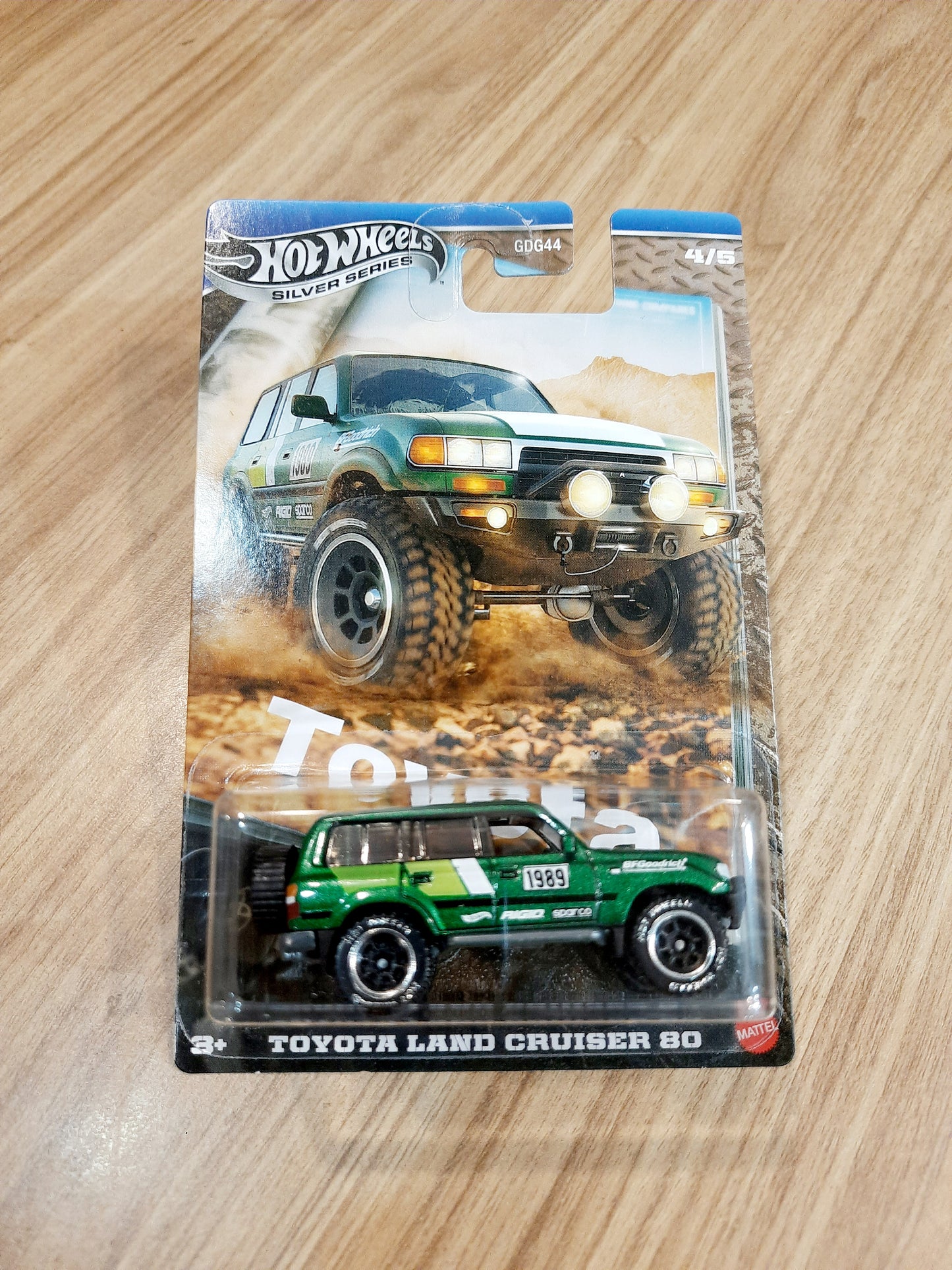 Hot Wheels Toyota Land Cruiser 80 Silver Series (GDG44)