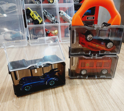 Hot Wheels Storage Box - Hard Plastic (minor scratches due to storage)