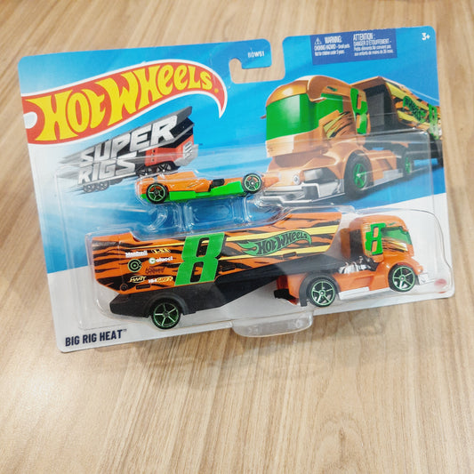 Hotwheels Super Rigs Big Rig Heat BDW51