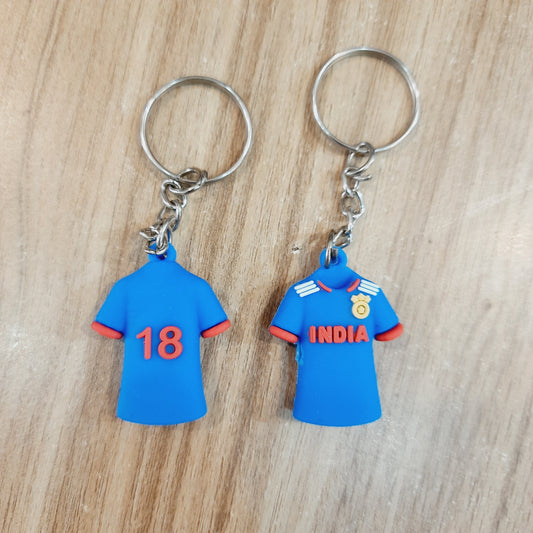 Virat Kholi Jersey Keychain