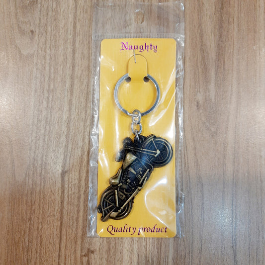 Bike Metal Keychain