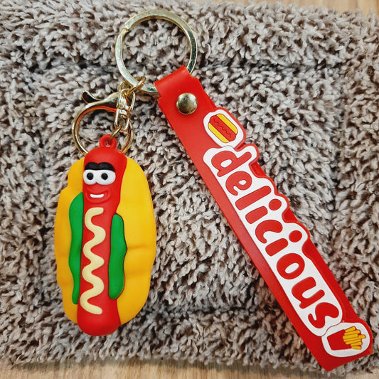 Delicious Burger 3D Keychain