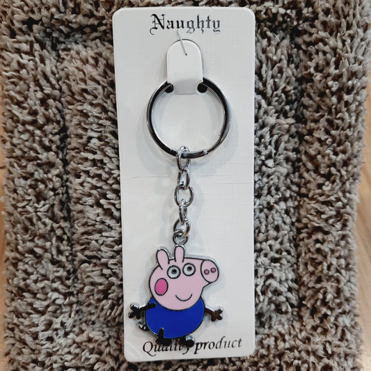 Peppa Pig Metal Keychain