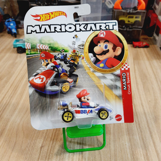 (Bent Card) Hot Wheels Mariokart - Mario Circuit Special GBG25