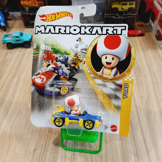 (Bent Card) Hot Wheels Mariokart - TOAD Mach 8 GBG25