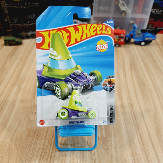 Hot Wheels Cone Shaker (Green)