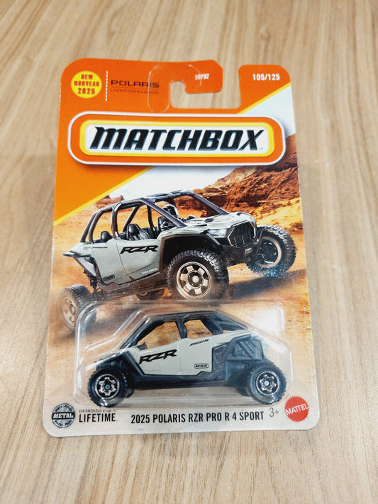 Matchbox 2025 Polaris RZR Pro R 4 Sport - 30782