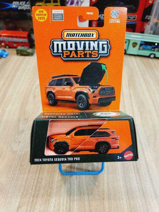 Matchbox Moving Parts 2024 Toyota Sequoia TRD Pro - FWD28