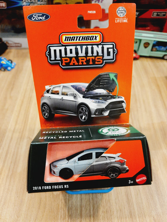 Matchbox Moving parts 2018 Ford Focus RS - FWD28
