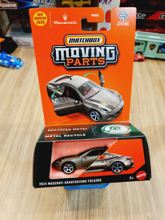 Matchbox Moving parts 2024 Maserati Granturismo Folgore - FWD28