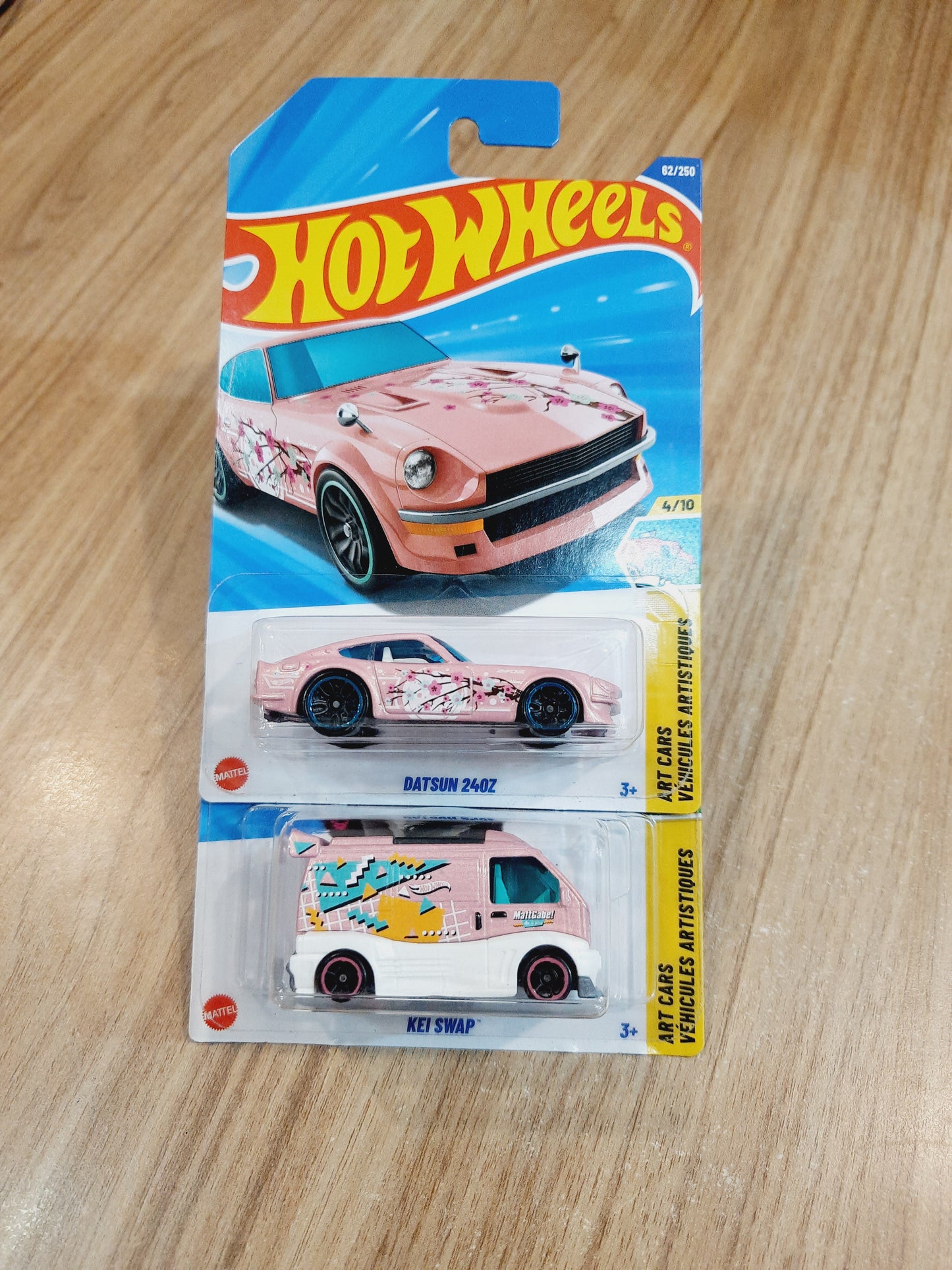 Hot Wheels Datsun 240Z & Kei Swap (combo pack of 2)
