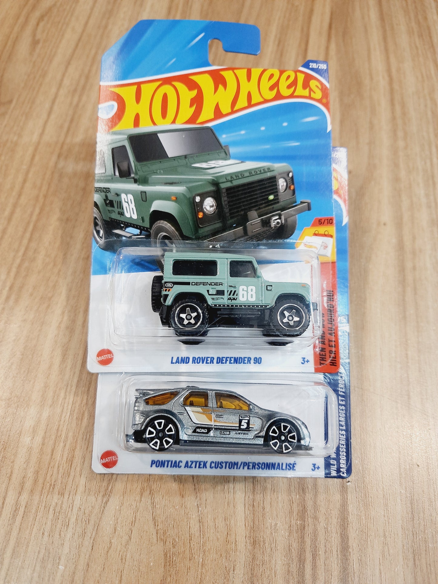Hot Wheels Land Rover Defender 90 & Pontiac Aztek Custom/Personnalise