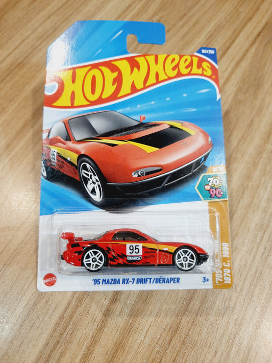 Hot Wheels 95 Mazda rx 7 drift / deraper