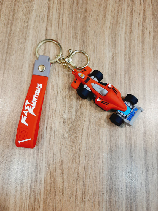 F1 Car Keychain