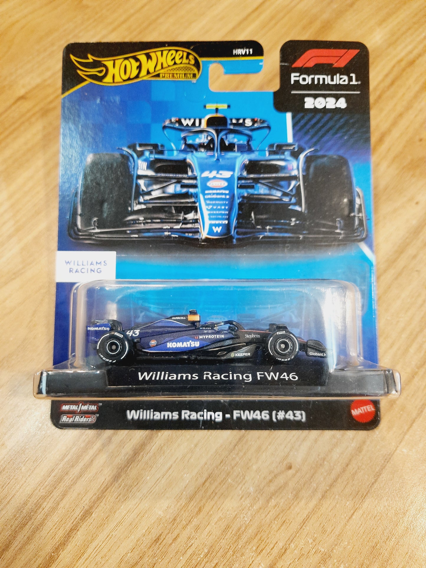 Hot Wheels Premium Formula 1 2024 - Williams Racing FW46 (#43) - HRV11