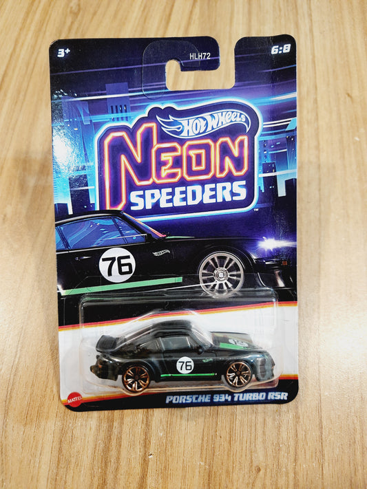 Hot Wheels Neon Speeders - Porsche 934 Turbo RSR - HLH72
