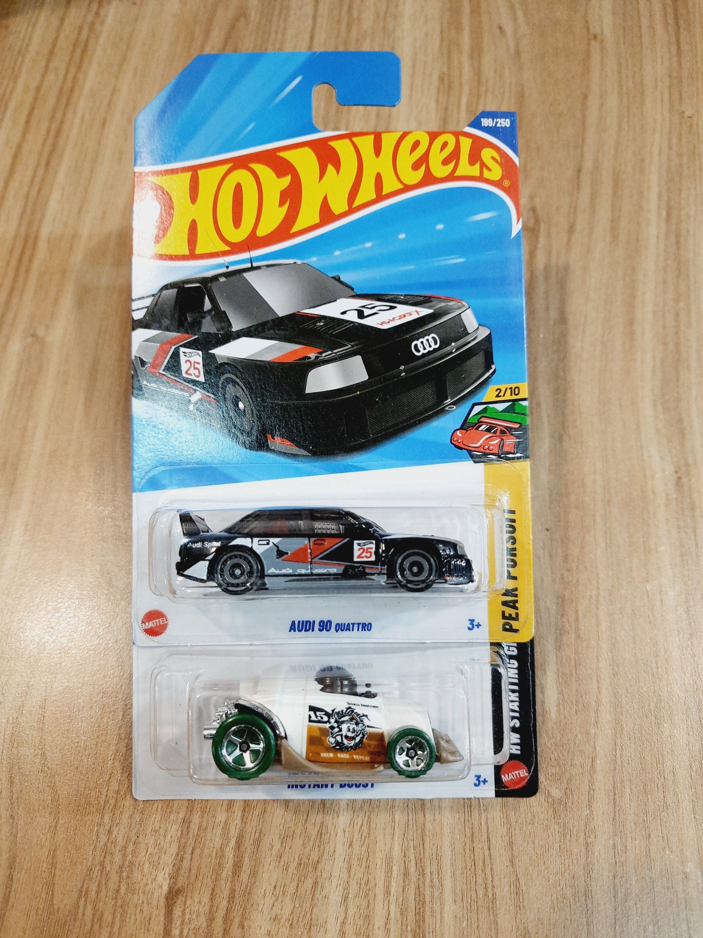 Hot Wheels Audi 90 Quattro & Instant Boost (combo pack of 2)