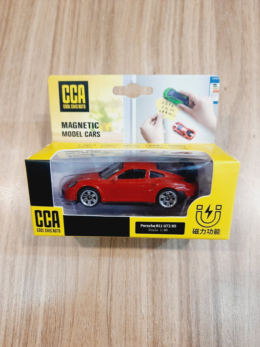 Porsche 911 GT2 RS | CCA 1:60 Magnetic Diecast Scale Model Car