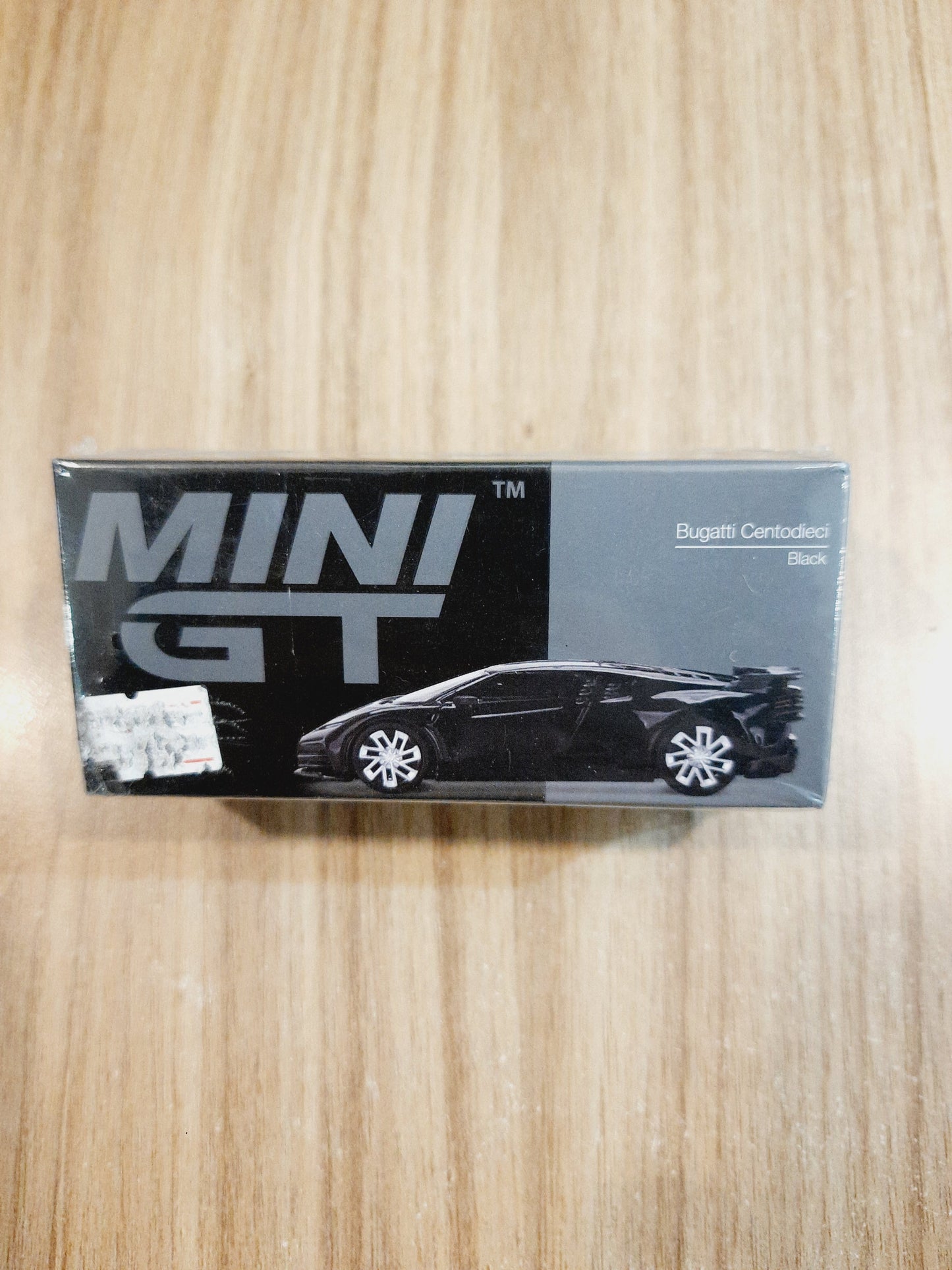 Bugatti Centodieci Black| Mini GT Diecast Scale Model