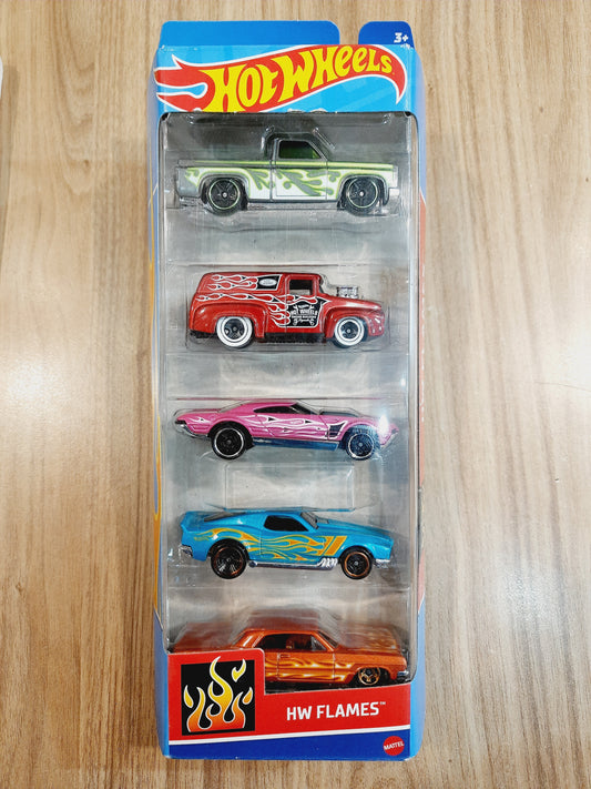 Hot Wheels Flames HTV47 (pack of 5)
