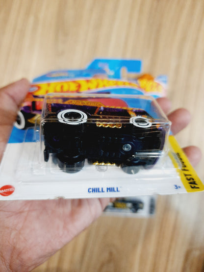 (Imported) Treasure Hunt Hot Wheels Chill Mill, Crate Racer & Small Bloc (combo pack of 3)