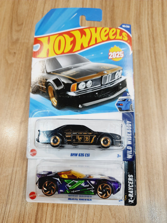 (Imported) Hot Wheels BMW 635 CSi & Nerve Hammer (combo pack of 2)