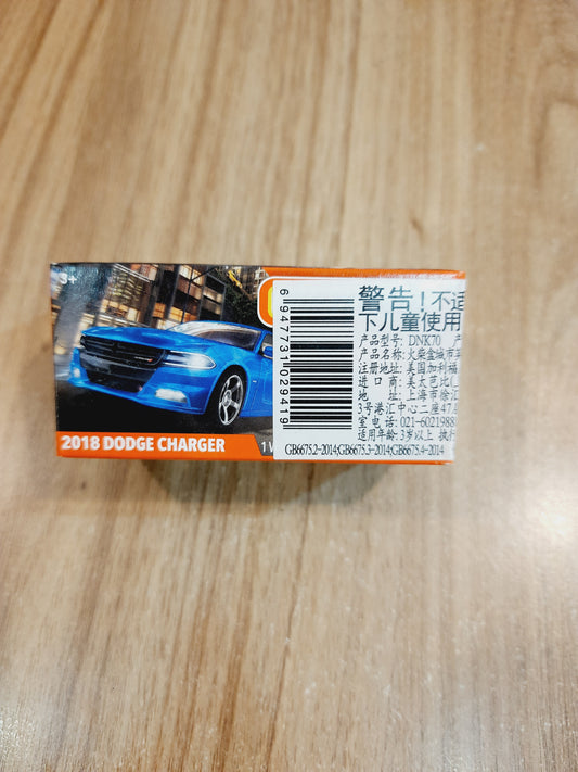 Matchbox 2018 Dodge Charger Diecast Scale Model