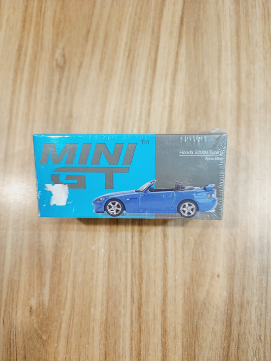 Honda S2000 Type S Apex Blue | Mini GT Diecast Scale Model