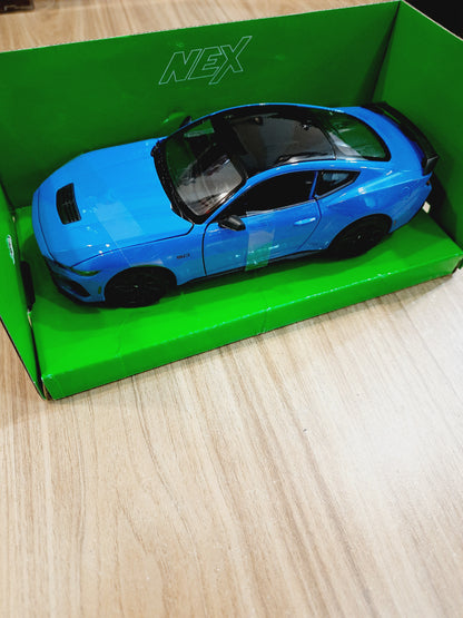 Welly 2024 Ford Mustang GT 1:25 Diecast Scale Model Car