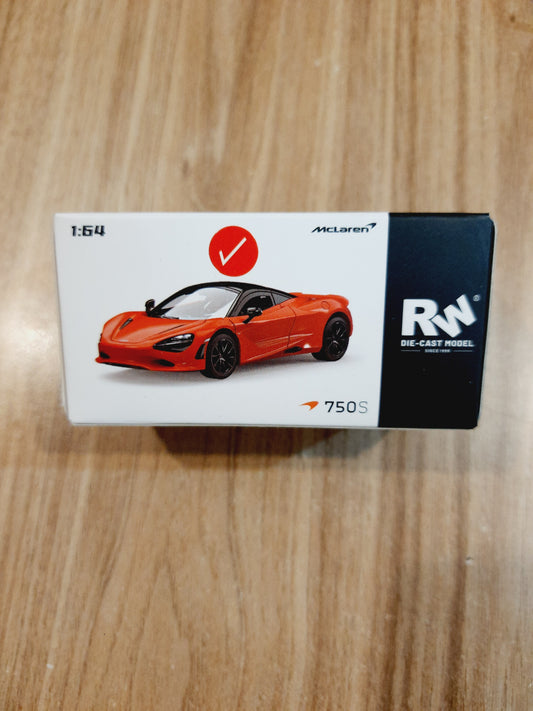 RW Mclaren 750S 1:64 Diecast Scale Model Car