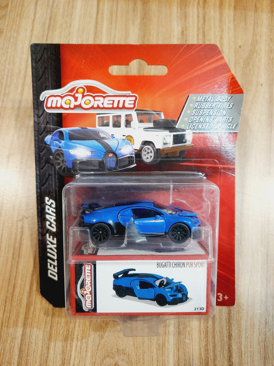 Majorette Bugatti Chiron Pur Sport - Deluxe Cars BK310325